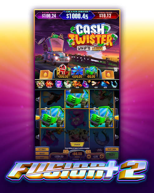 Fusion 2 — Cash Twister skill game